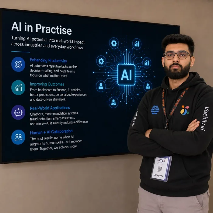 An HP AI Foundry instructor presenting AI in Practice